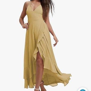 Padded summer bridesmaid dress